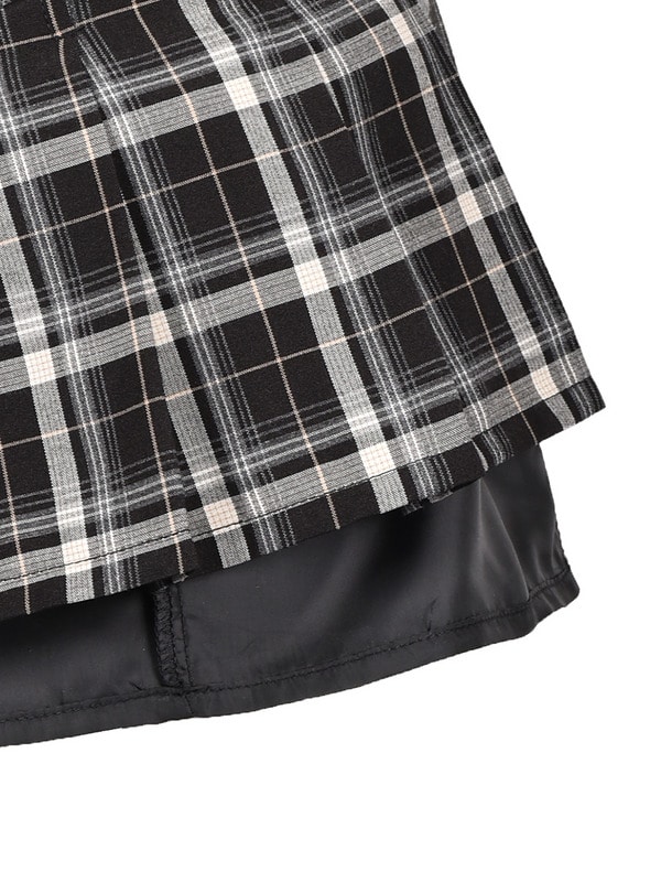 Shoulder Ribbon Check Onepiece｜evelyn（エブリン）公式通販サイト