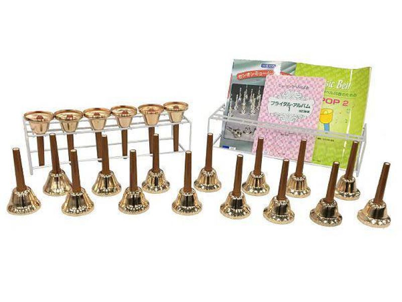 ハンドベルセット 20個 金属製 ハンドベルセット 20個 金属製 演奏 20