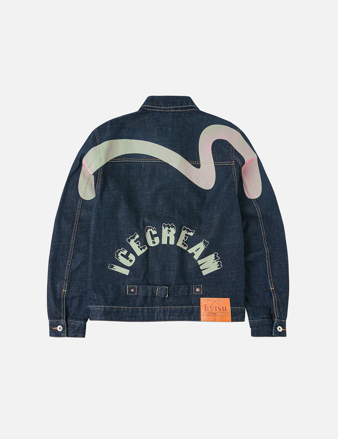 EVISU X ICECREAM カモメ デニムジャケット