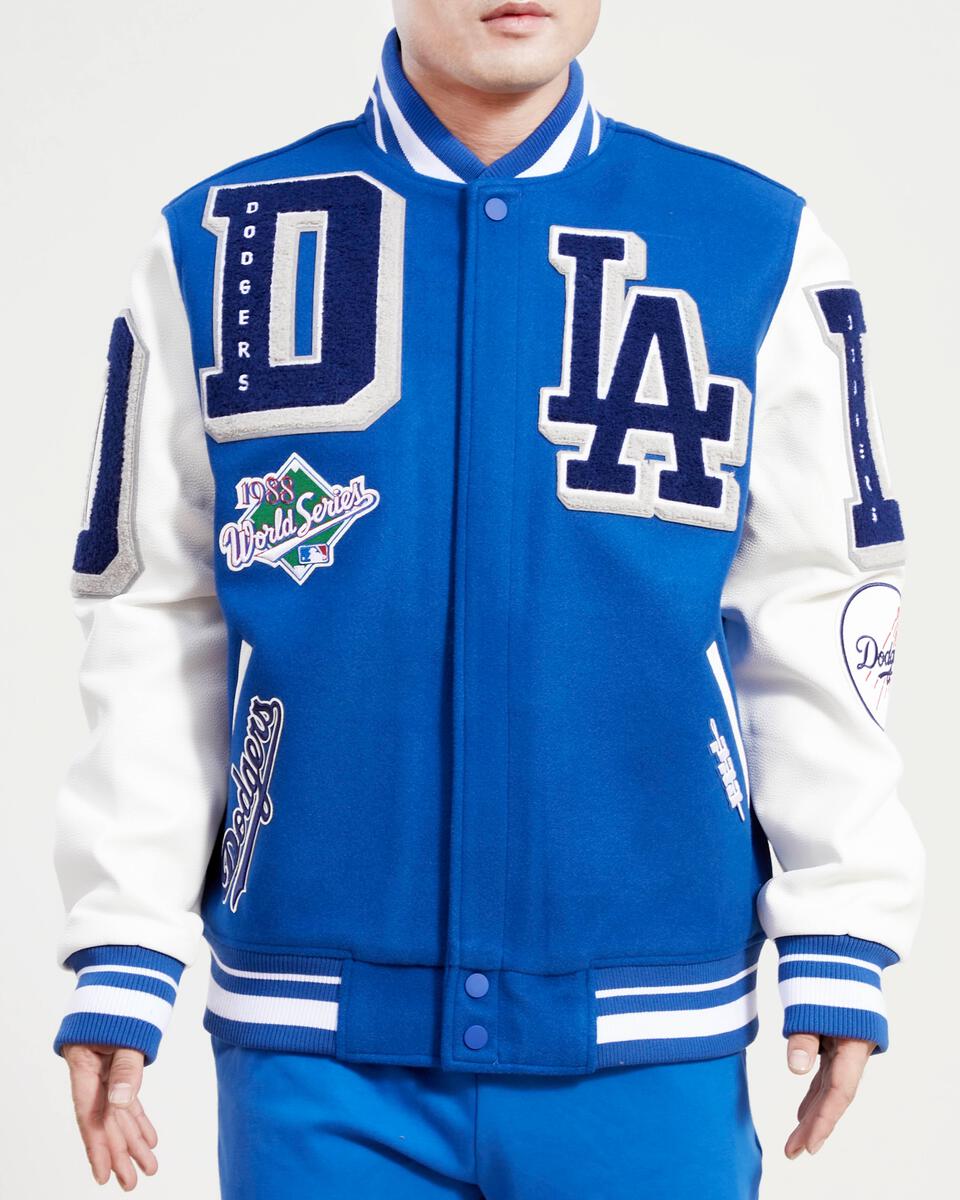 Royal Blue Los Angeles Dodgers Pro Standard Logo Mashup Wool