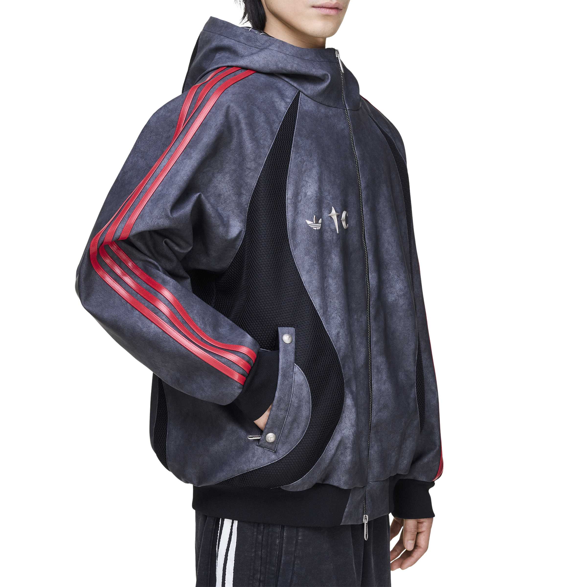 Adidas x Thug Club Mens Leather Jacket – Extra Butter