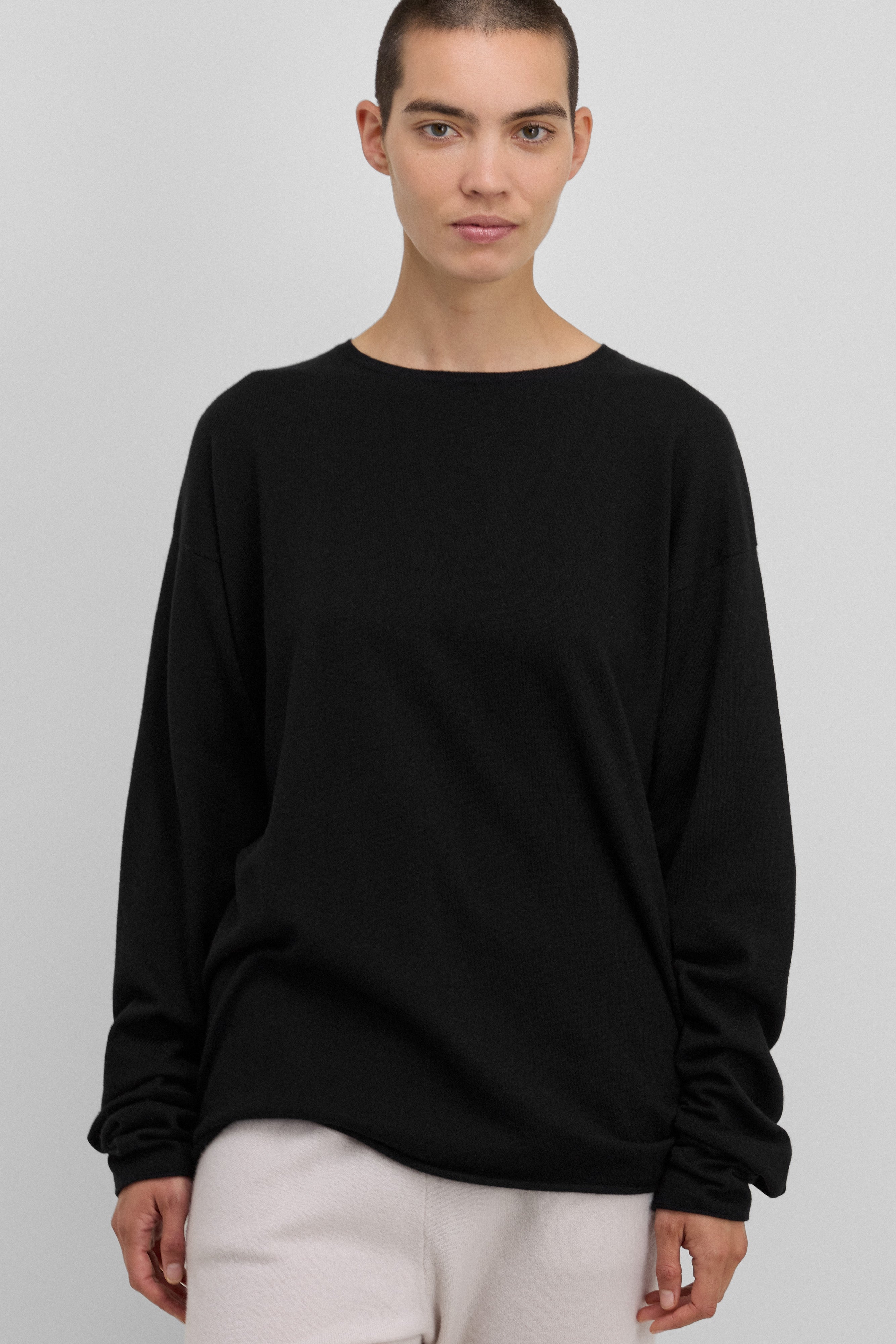 extreme cashmere cotton long-sleeve top – 347 aries – extreme