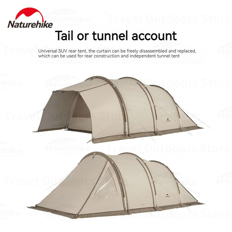 Naturehike Cloud Vessel 5-6人用トンネル テント 【公式通販】