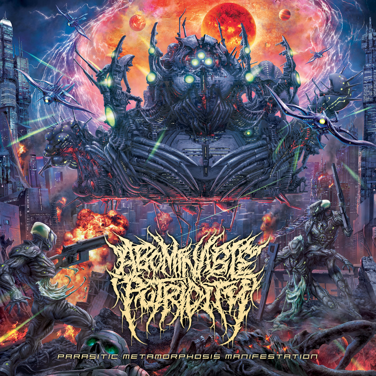 ABOMINABLE PUTRIDITY - Parasitic Metamorphosis Manifestation