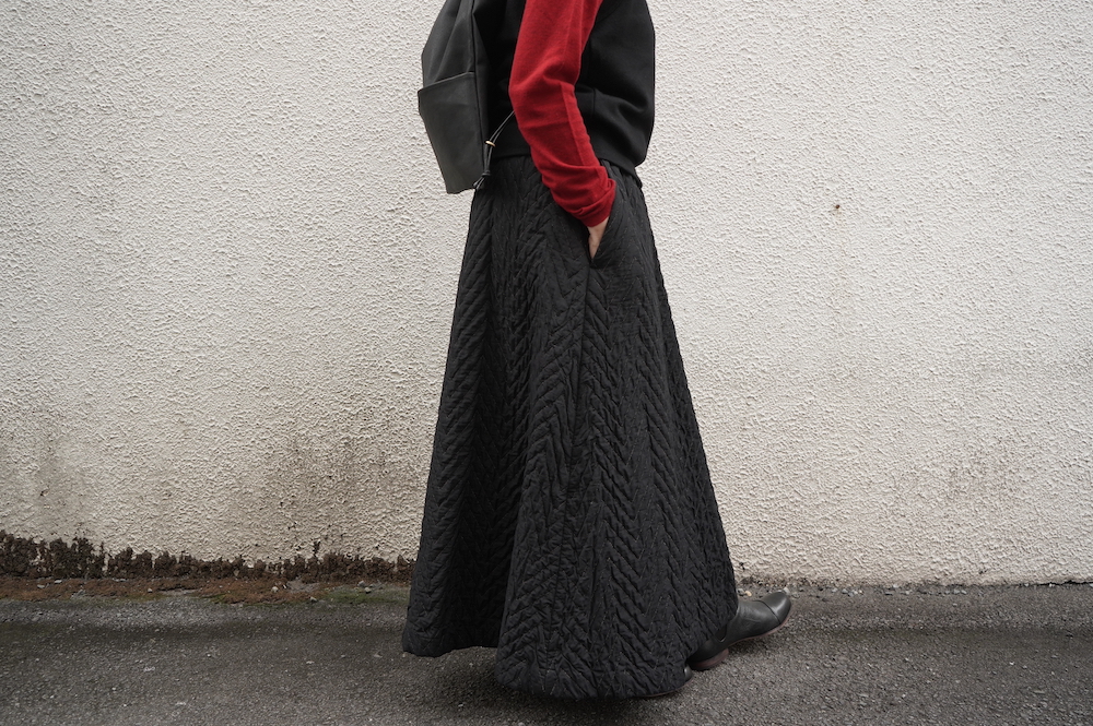 HAVERSACK キルティングジャガードスカート annabelle