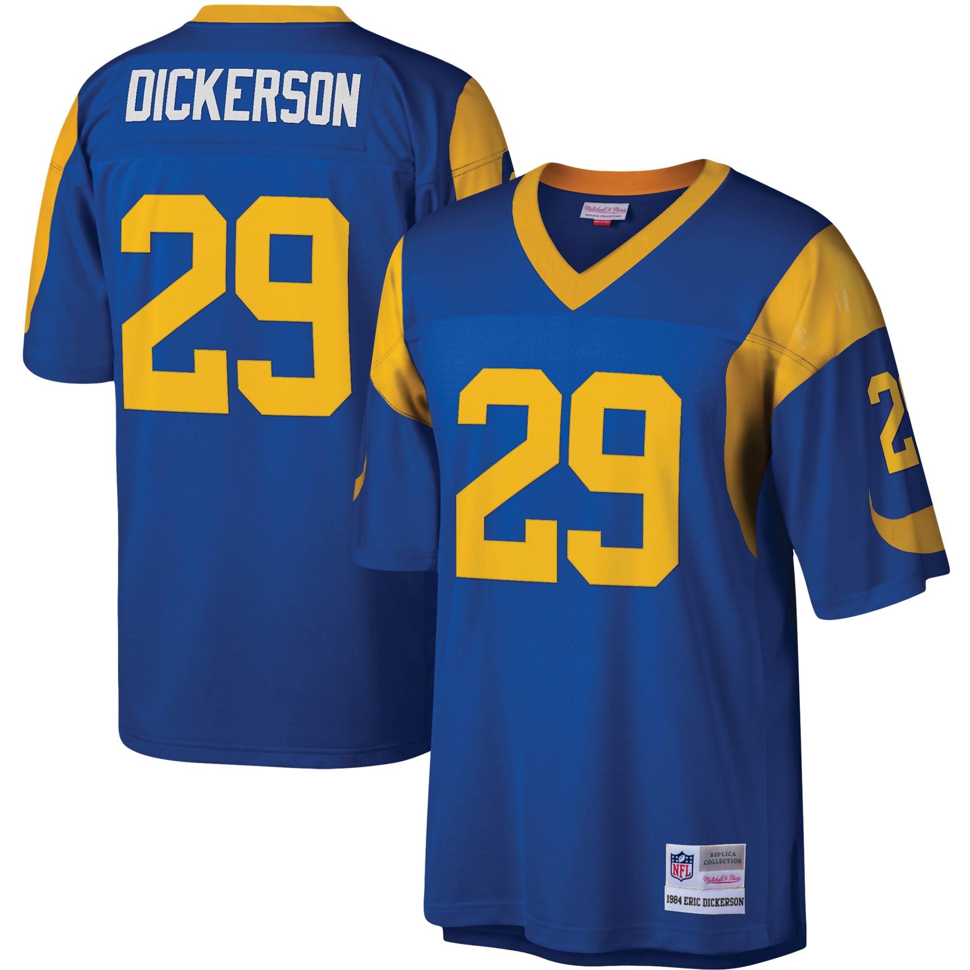 Men's Los Angeles Rams Eric Dickerson Mitchell & Ness Royal Legacy