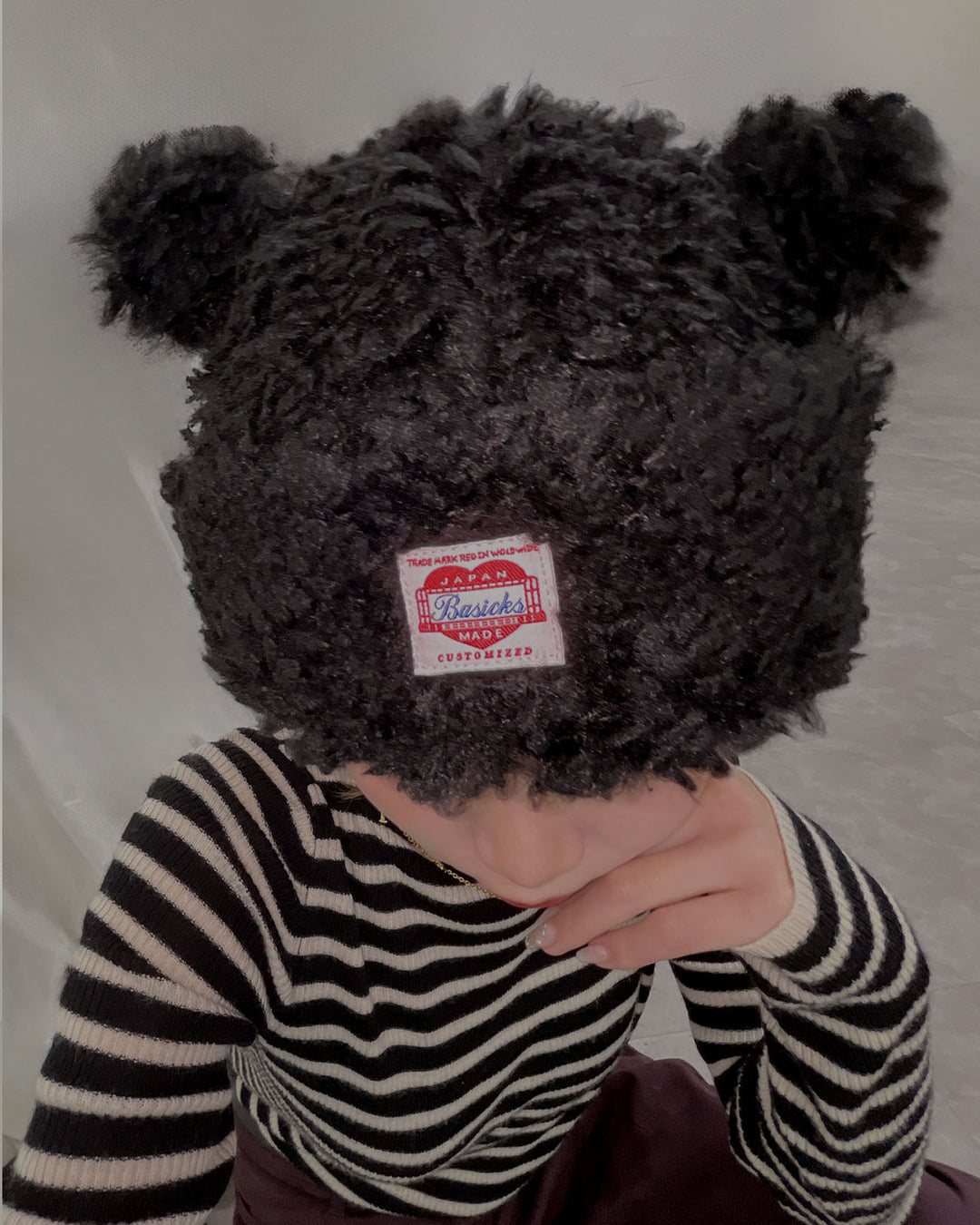 BASICKS | Bear Beanie - black – FAB4 ONLINE STORE