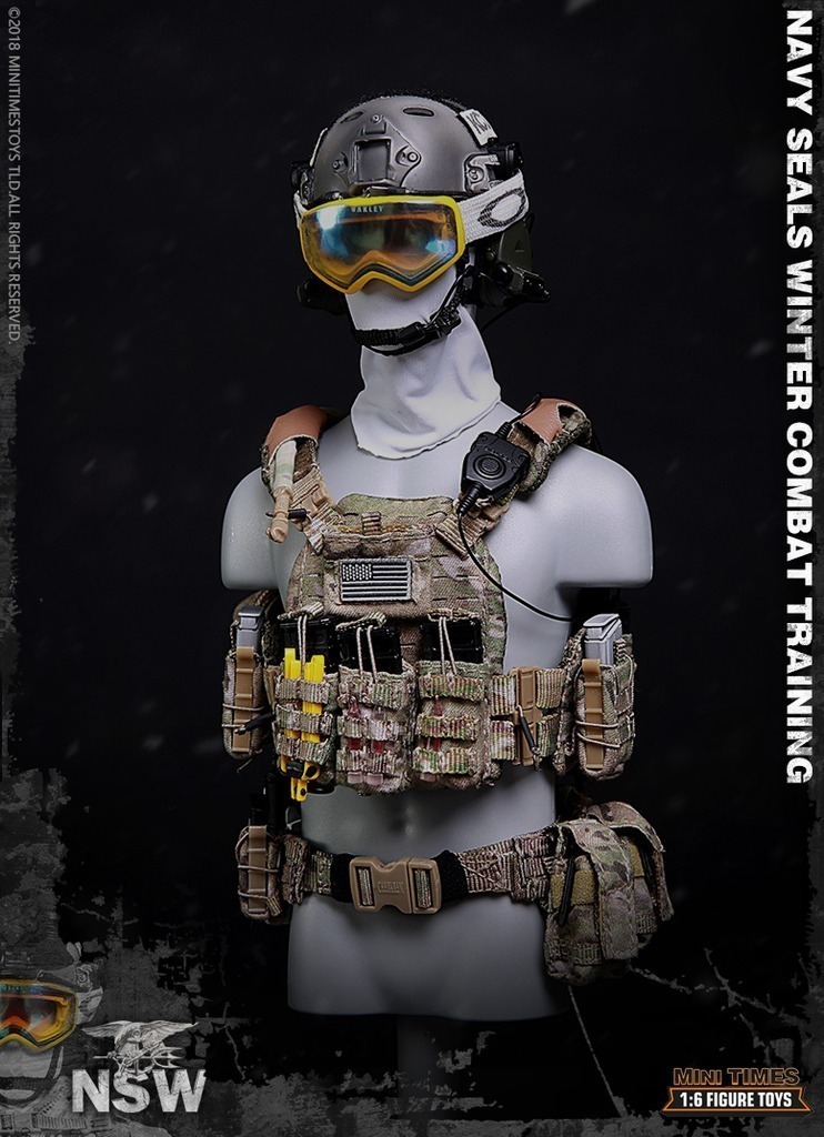 MINI TIMES TOYS US NAVY SEAL WINTER COMBAT TRAINING 1/6 SCALE