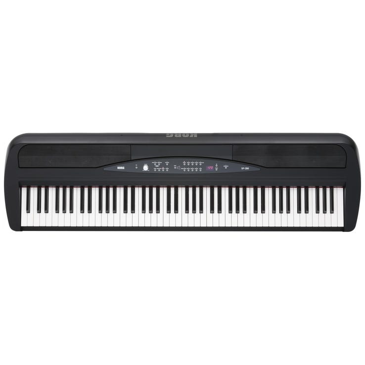 レンタル] KORG SP-280 電子ピアノ 88鍵盤 [ダンパーペダル、譜面立て