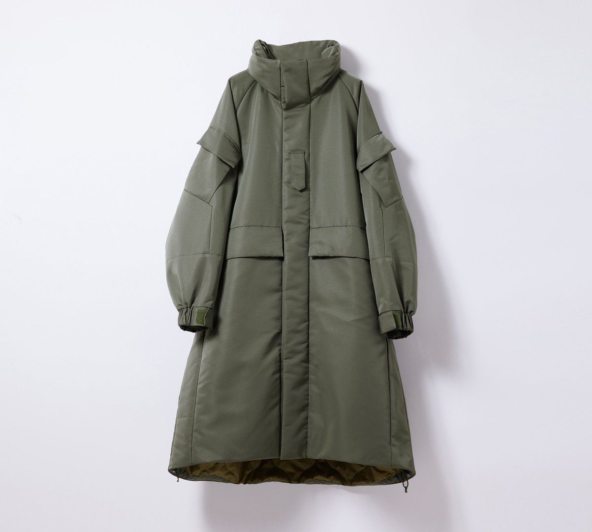 HYKE BIOTOP TASLAN TWILL SHELL COAT EX 【公式通販】
