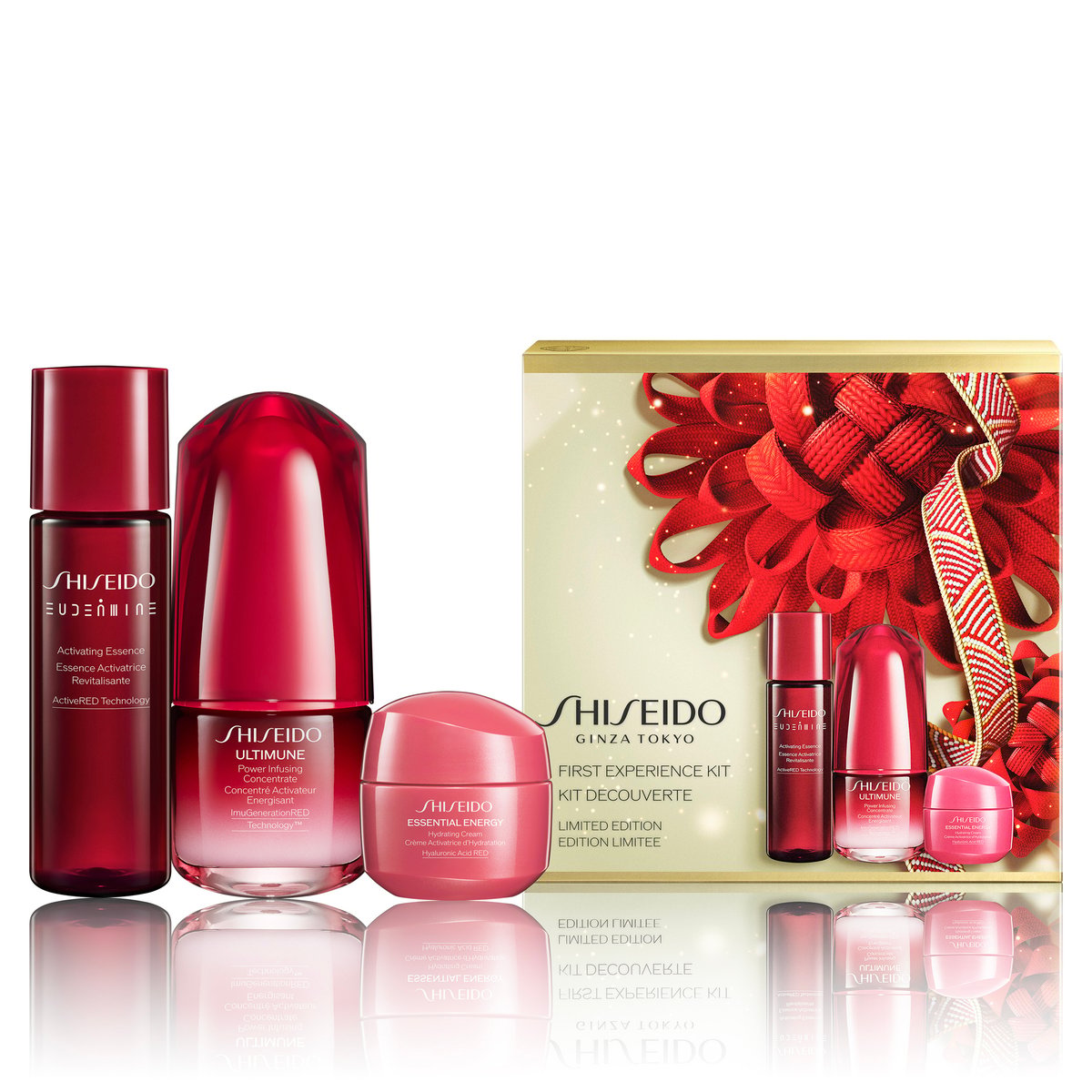 2024年クリスマスコフレ】SHISEIDO：人気スキンケア3種の限定セット