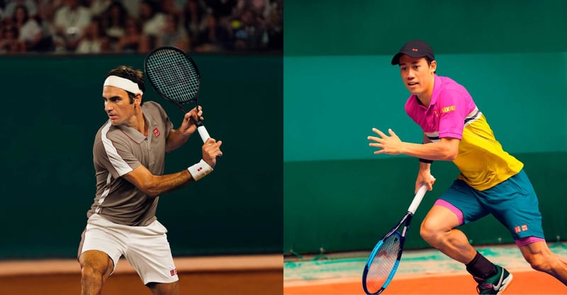 ユニクロ、錦織選手とフェデラー選手が全仏オープンで着用する新作