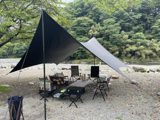 おすすめ】Viaggio+の伸縮タープポール（太さ32×長さ280）4年使って