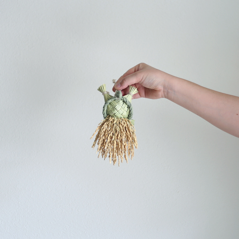 わら細工たくぼ 祝亀 大 の通販 | FAVOR |宮崎県日之影町の藁細工工房