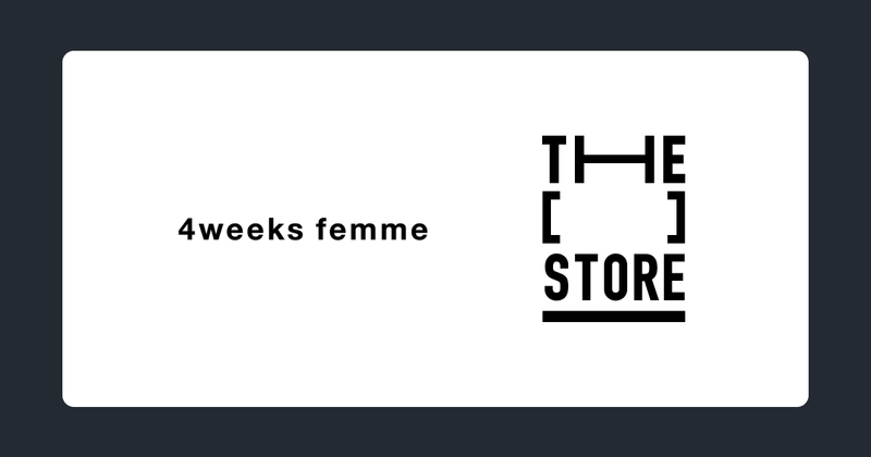 次世代型ショップ「THE [ ] STORE」に女性ホルモン周期に寄り添う新