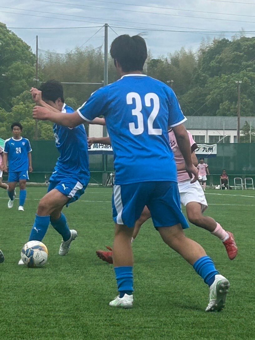 飯塚高校Puma サッカーユニフォーム青サイズL 飯塚高校Puma サッカー