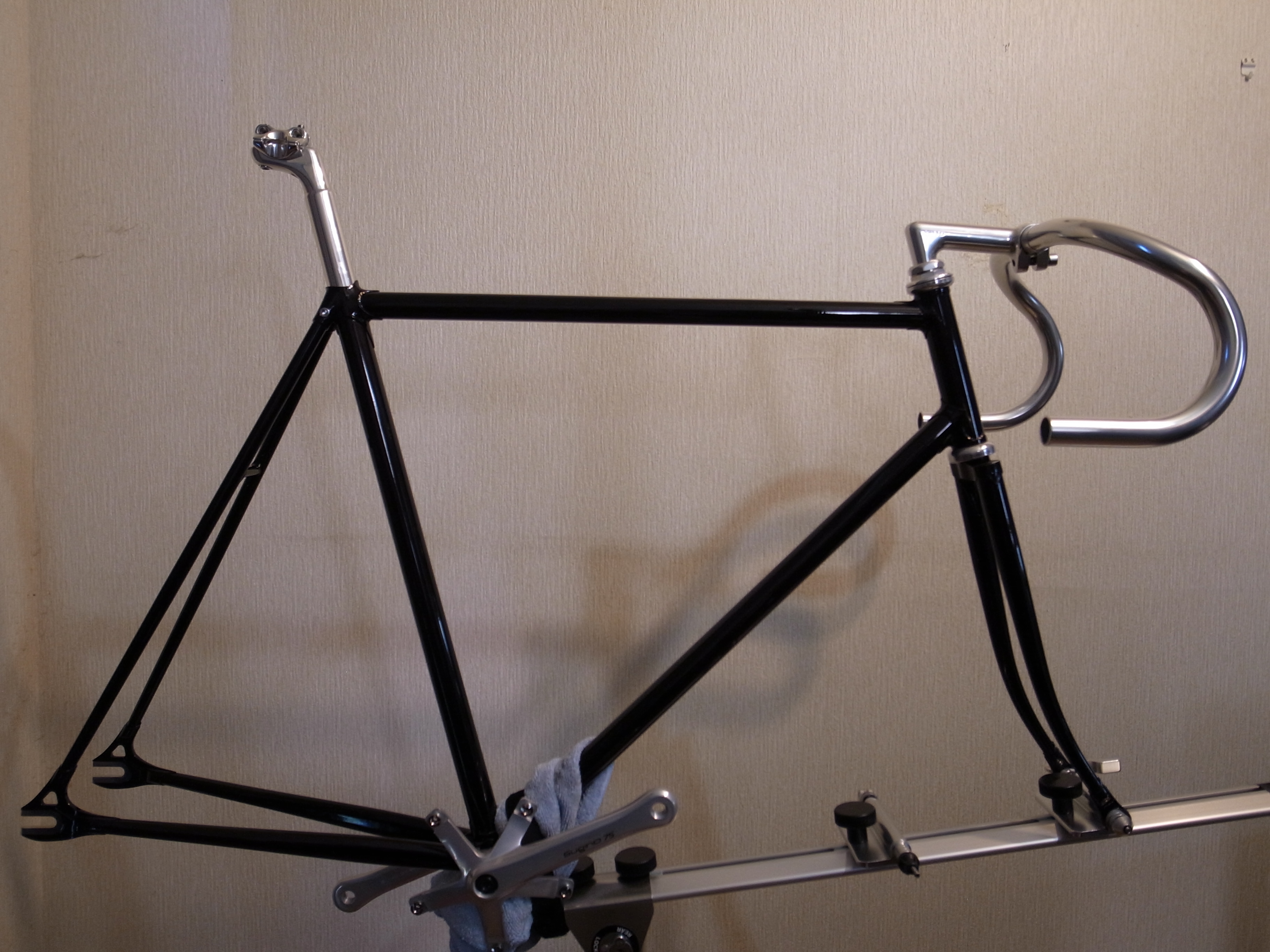 120mm 鉄ステム 58度 njs Nitto ニットー 競輪 NITTO NJS ステム、鉄