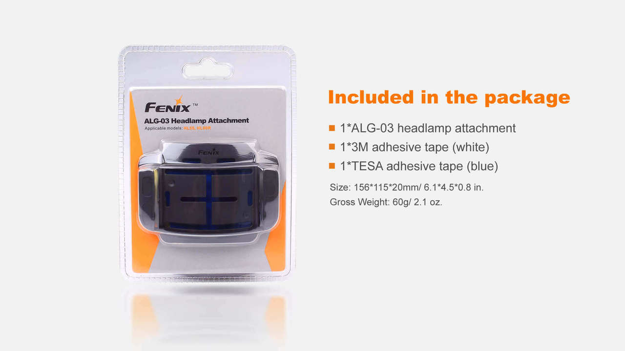 Fenix ALG-03 V2.0 Headlamp Helmet Attachment – Fenix Store