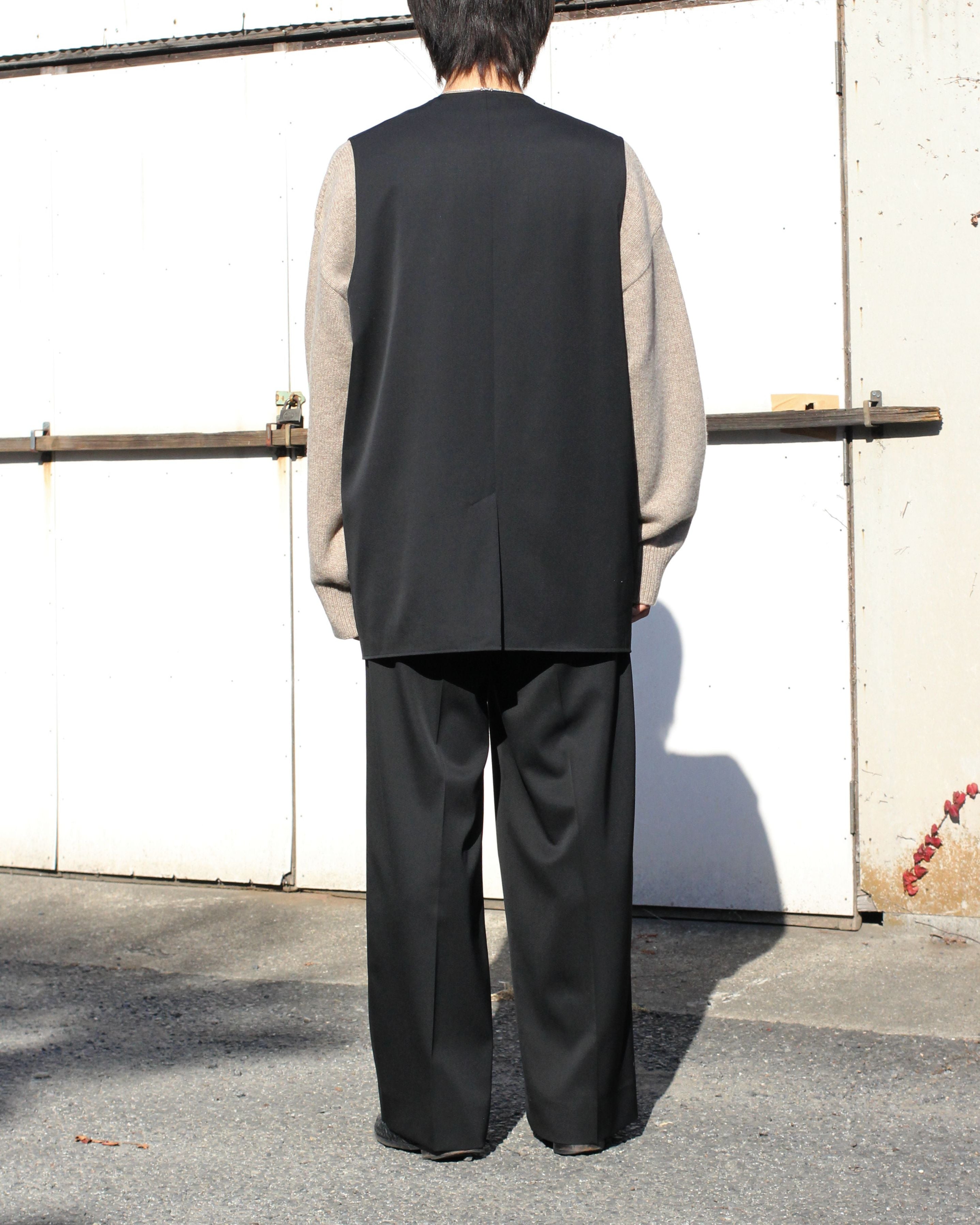 stein / OVERSIZED MULTI POCKET VEST 