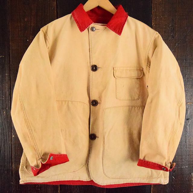 50's MASLAND リバーシブルハンティングジャケット 50年代 マスランド