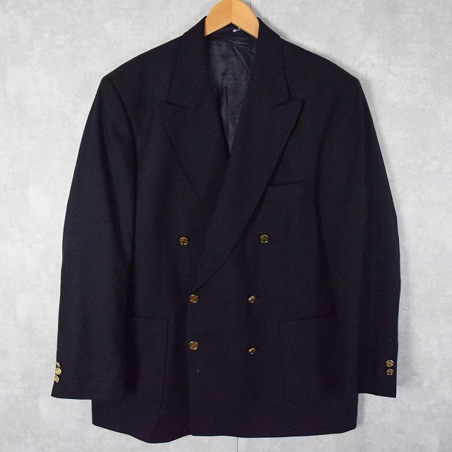 90年代 90s バーバリーズ スーツ 紺 ネイビー │ヴィテージ古着屋Feeet