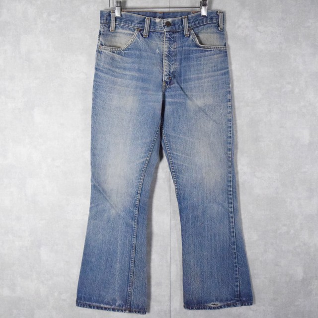 70年代 70s リーバイス カナダ製 lightningジッパー フレア