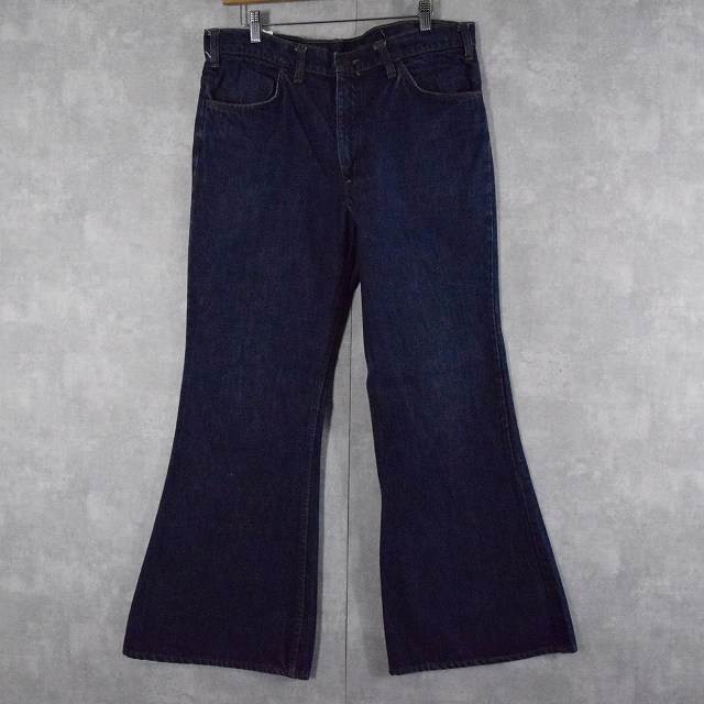 70年代 70s リーバイス フレア 濃紺 インディゴ │ヴィテージ古着屋