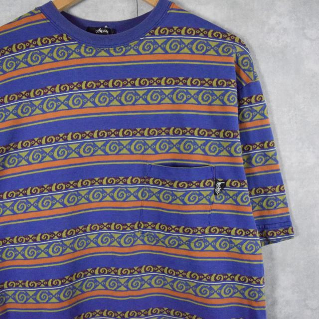 80年代 80s ステューシー スケートボード ストリート 総柄