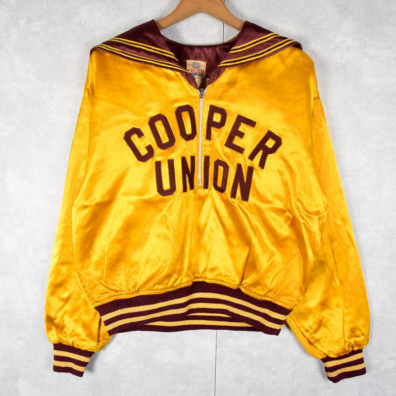 50年代 50s セーラーカラー フェルコ スポーツ スタジアムジャケット
