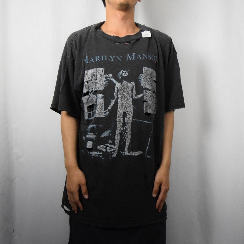90s 90年代 マリリンマンソン バンT バンド ライブTシャツ ツアーT