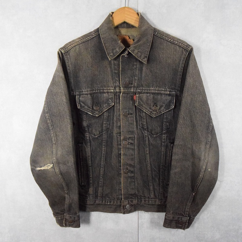 80年代 80s リーバイス Gジャン アメリカ製 黒 | ビンテージ古着屋