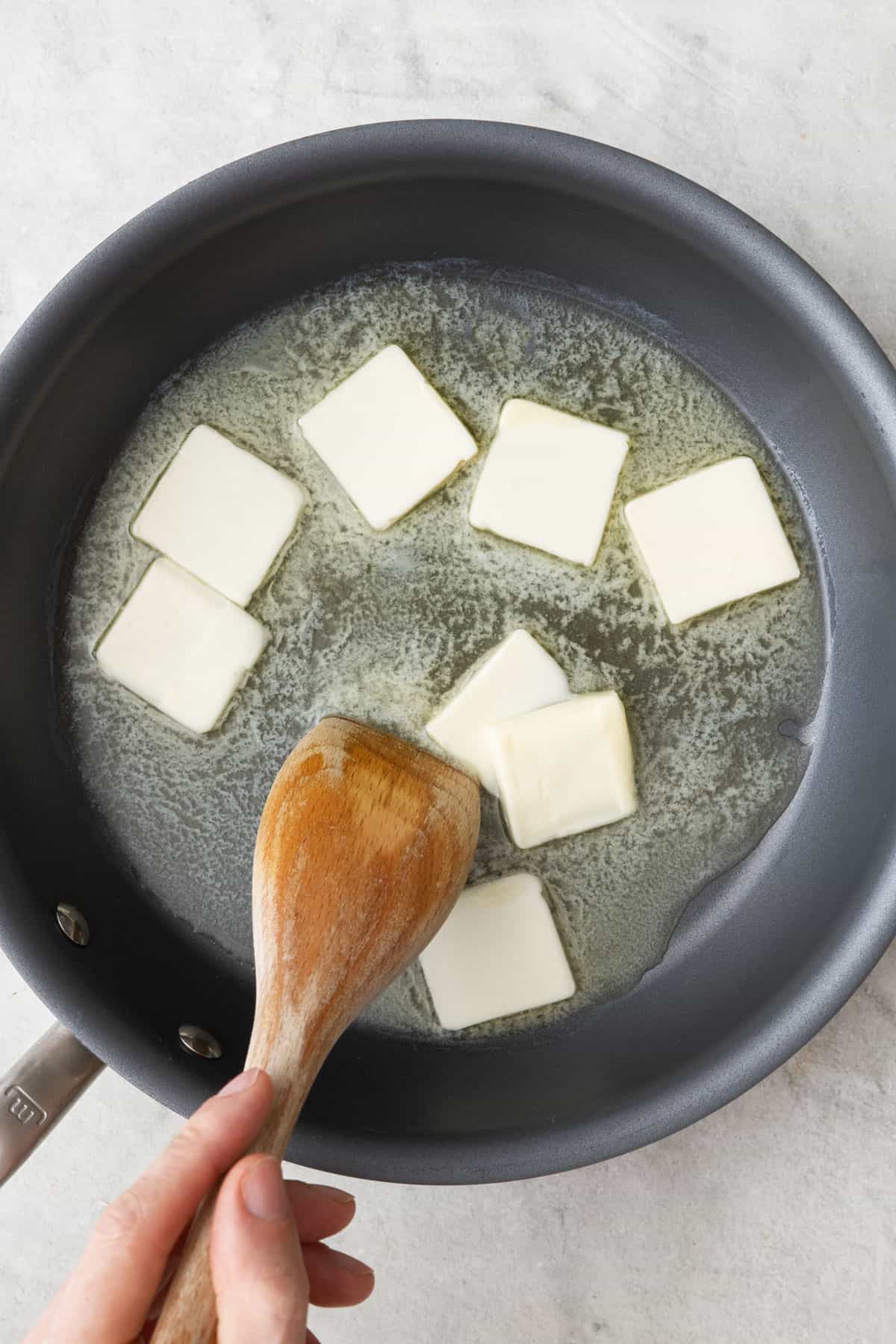 How to Melt Butter {Stovetop & Microwave} - Feel Good Foodie