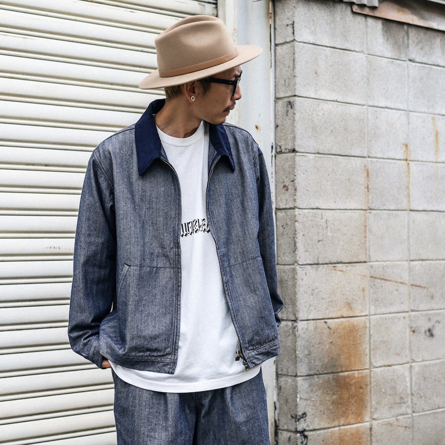 BLUCO / 12OZ DENIM WORK JACKET (HERRINGBONE) – Feelin'