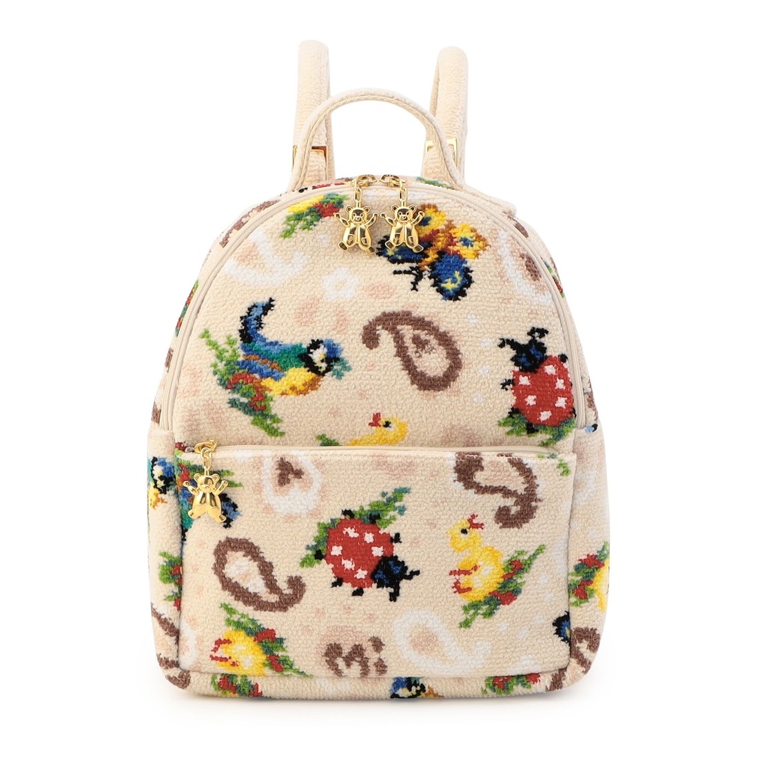 ハイジペイズリー リュック HPY-257009（WEB限定）(ベージュ): FEILER