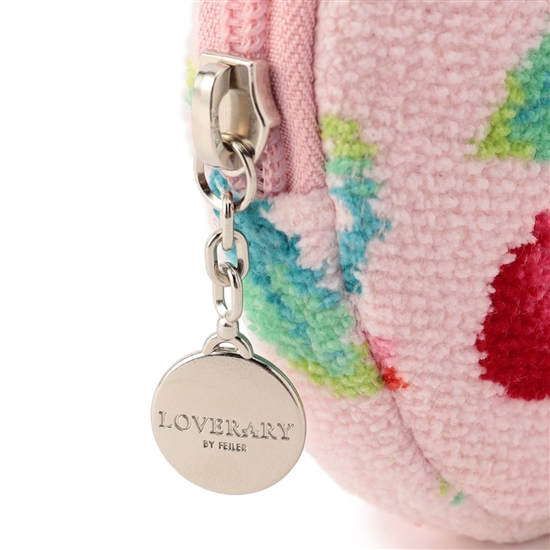 チェリードット ハート型ポーチ L/CRD-253048（WEB限定）(ペールピンク