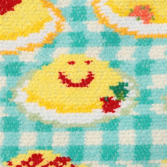 ハッピーオムライス ハンカチポーチ（WEB限定）(ペールグリーン