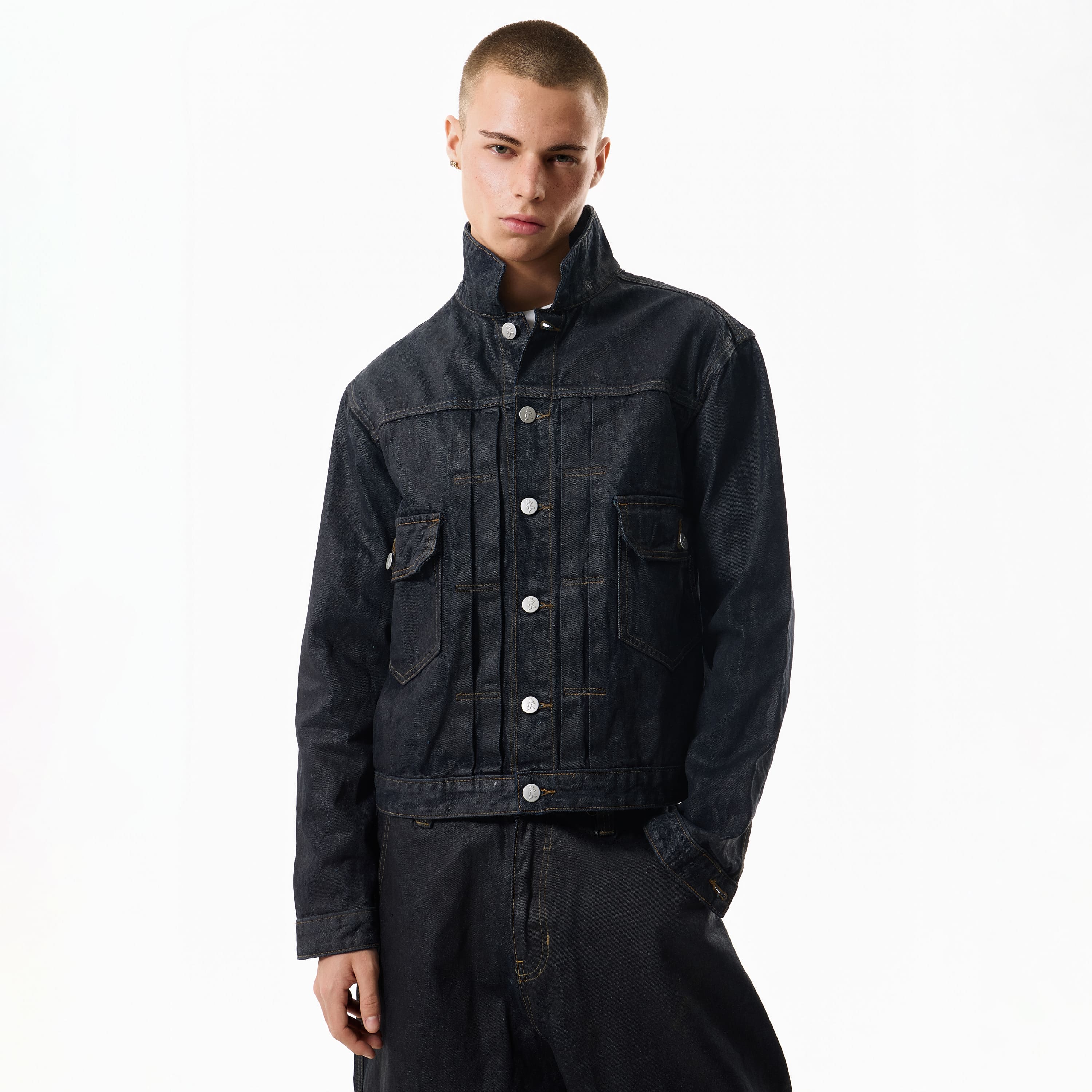 SEVEN RAW DENIM JACKET 
