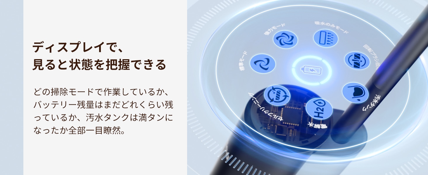 Yadea水拭き掃除機 Shine Pro8