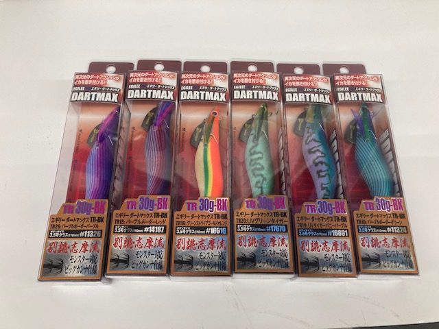 DARTMAX TR 40g-BK 餌木 4個セット DARTMAX TR 40g-BK 餌木 4個セット
