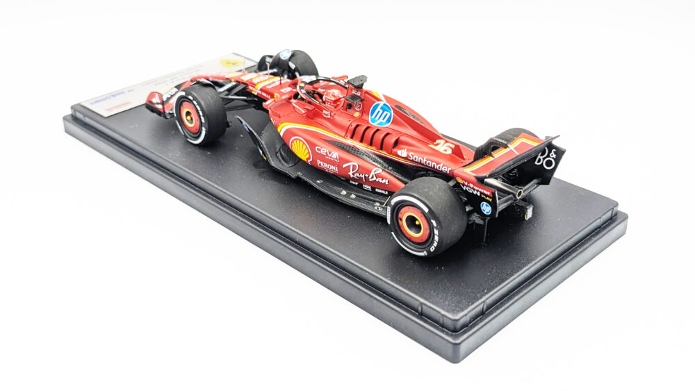 2000年モナコグランプリで買ったアルミニウムのフェラーリMattel