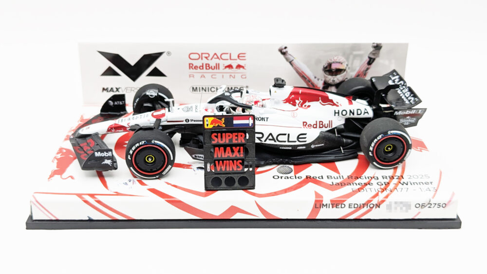 鈴鹿サーキット別注 レッドブルRB21 日本GP 2025 M.フェルスタッペン