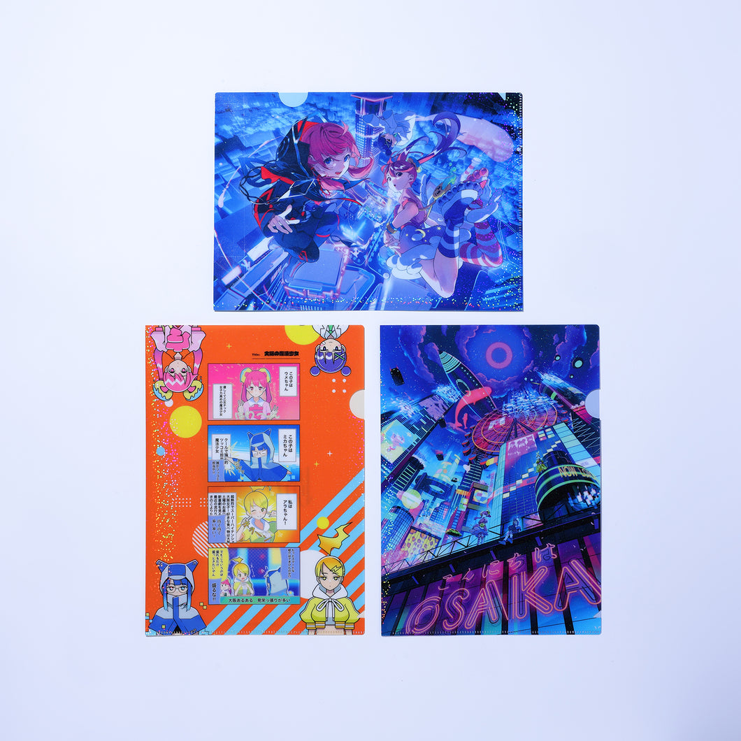 エヴァンゲリオン ホログラフィッククリアファイル2種類