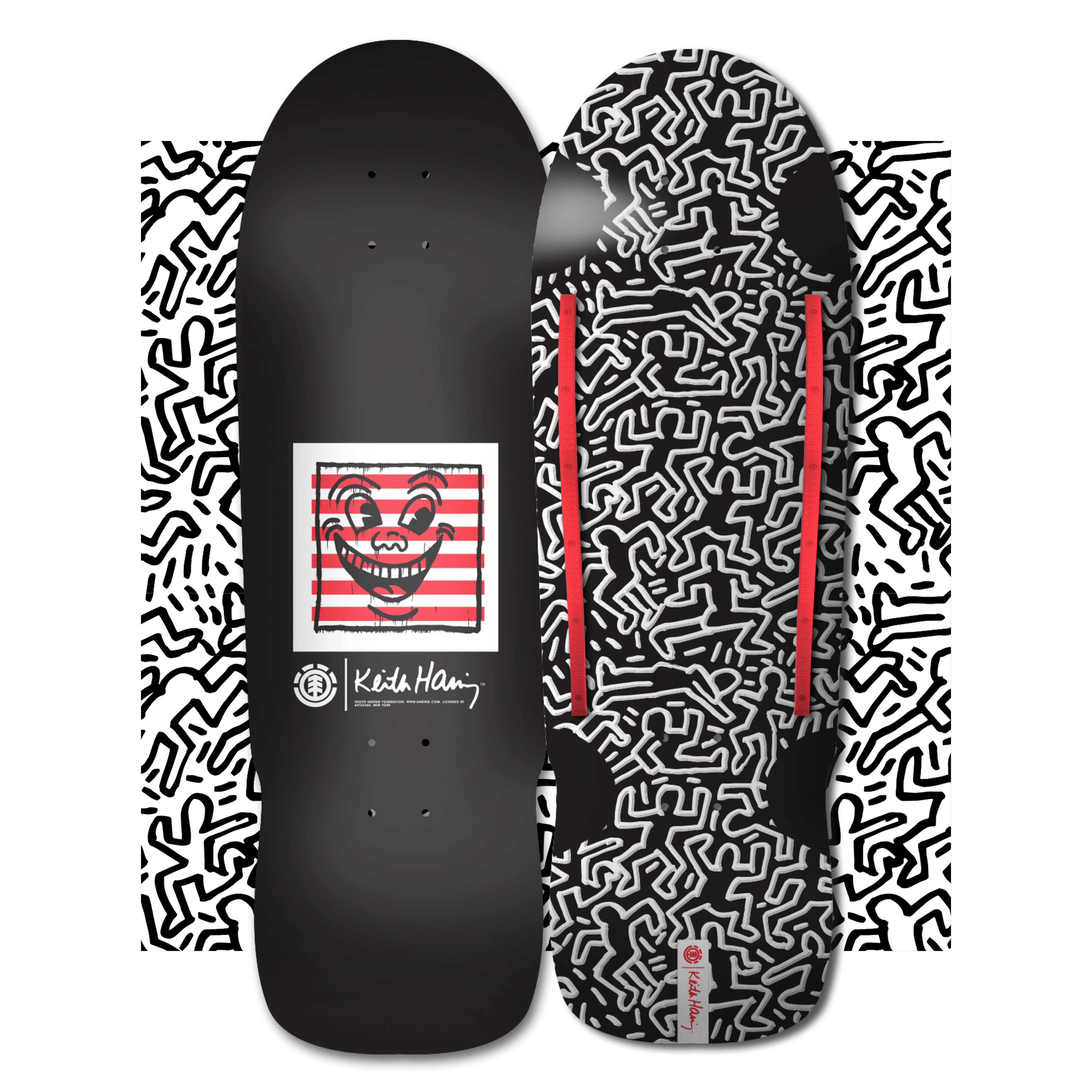 KEITH HARINGと人気スケボーブランド「ELEMENT」によるコラボストアが