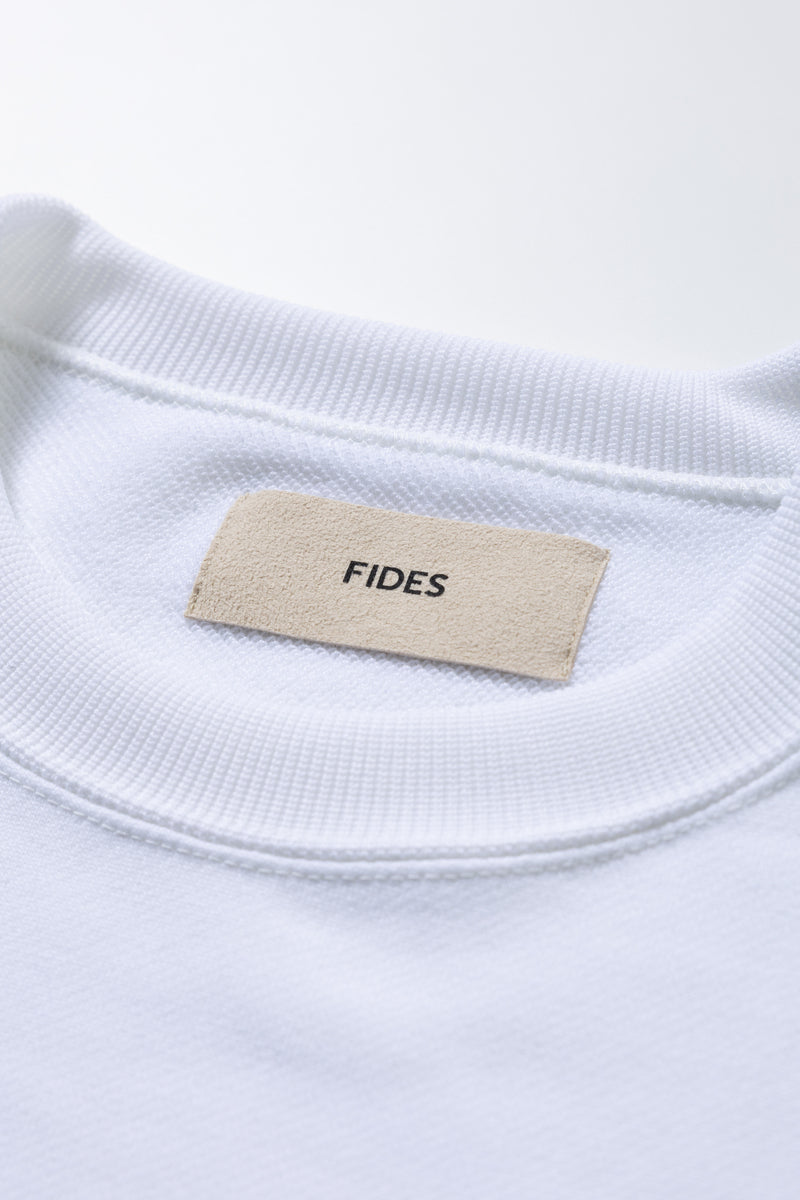 FIDES × CLUBHAUS LOGO CREW NECK