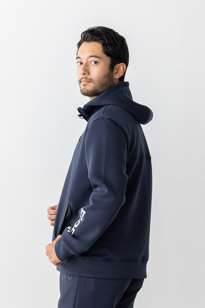FULL ZIP SWEAT PARKA – FIDES