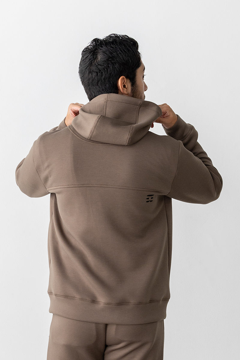 FULL ZIP SWEAT PARKA – FIDES