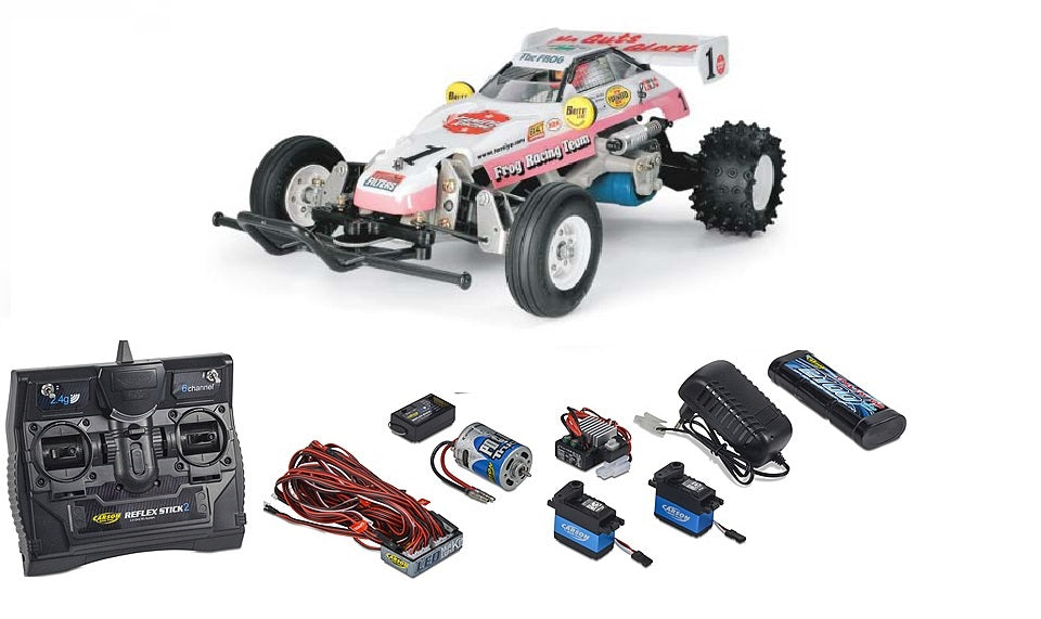 Tamiya The Frog R/C model car kit starter pack | Fields of Glory