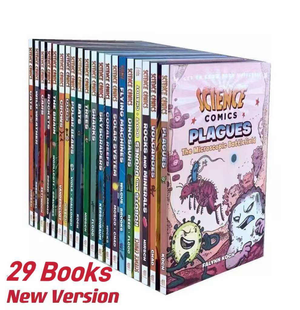 Science Comics 29 Books Series Full-color English funny science