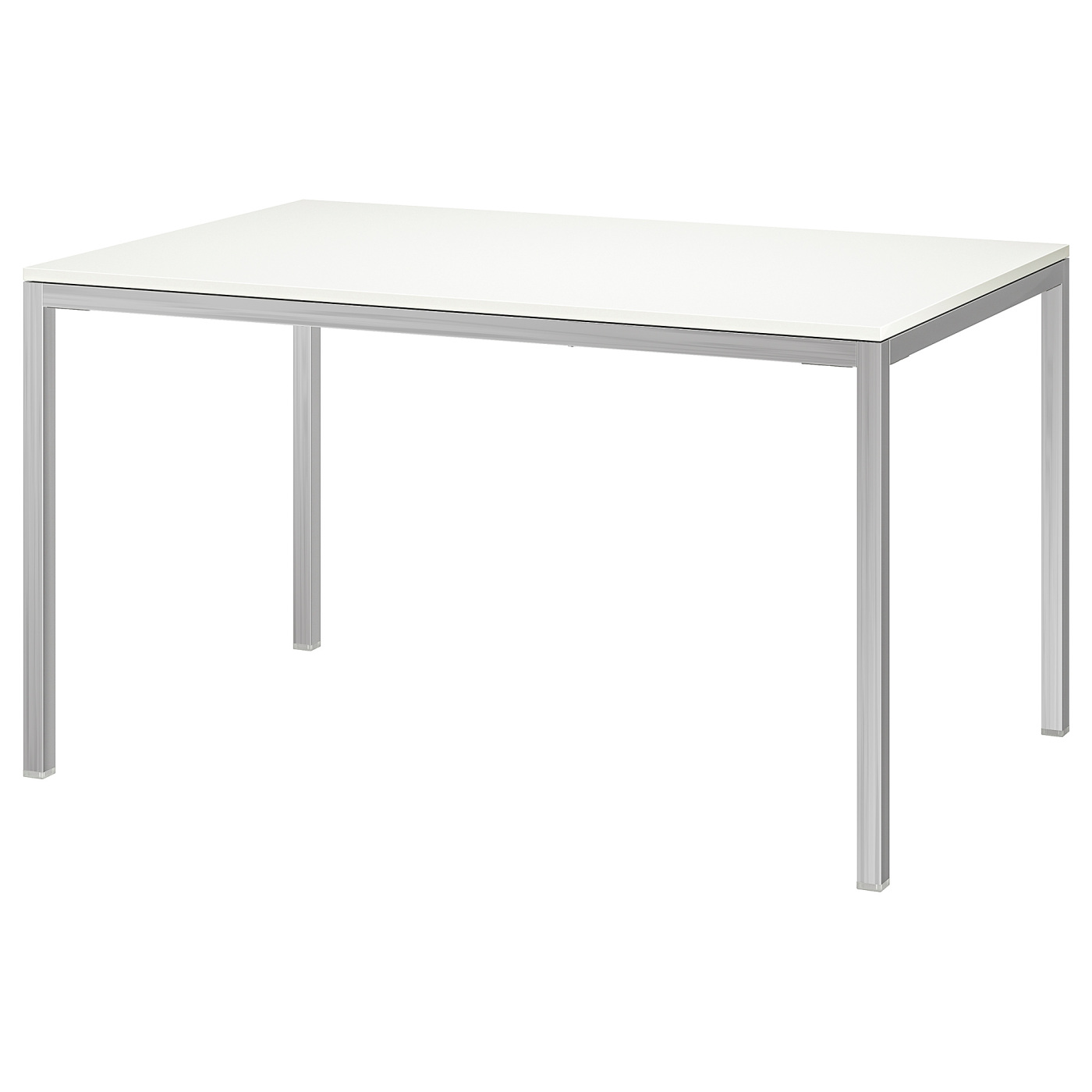 TORSBY table chrome-plated/high-gloss white - IKEA