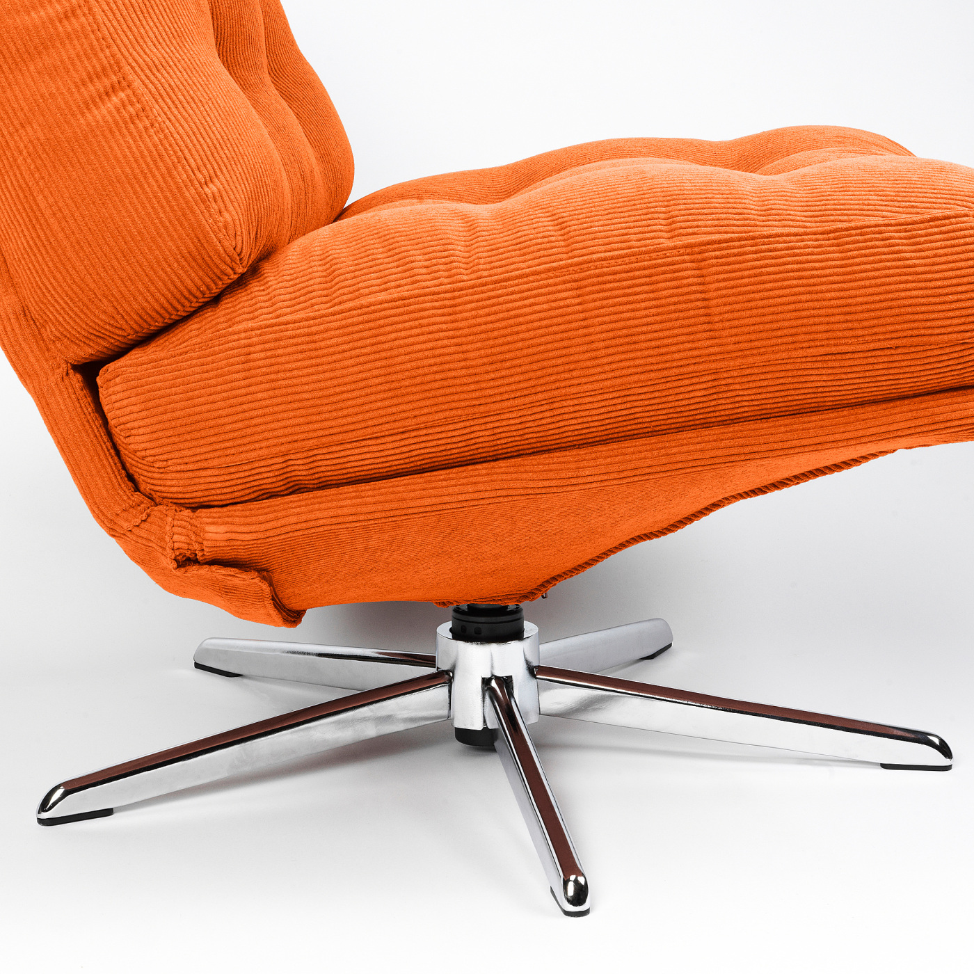 DYVLINGE swivel easy chair Kelinge orange - IKEA